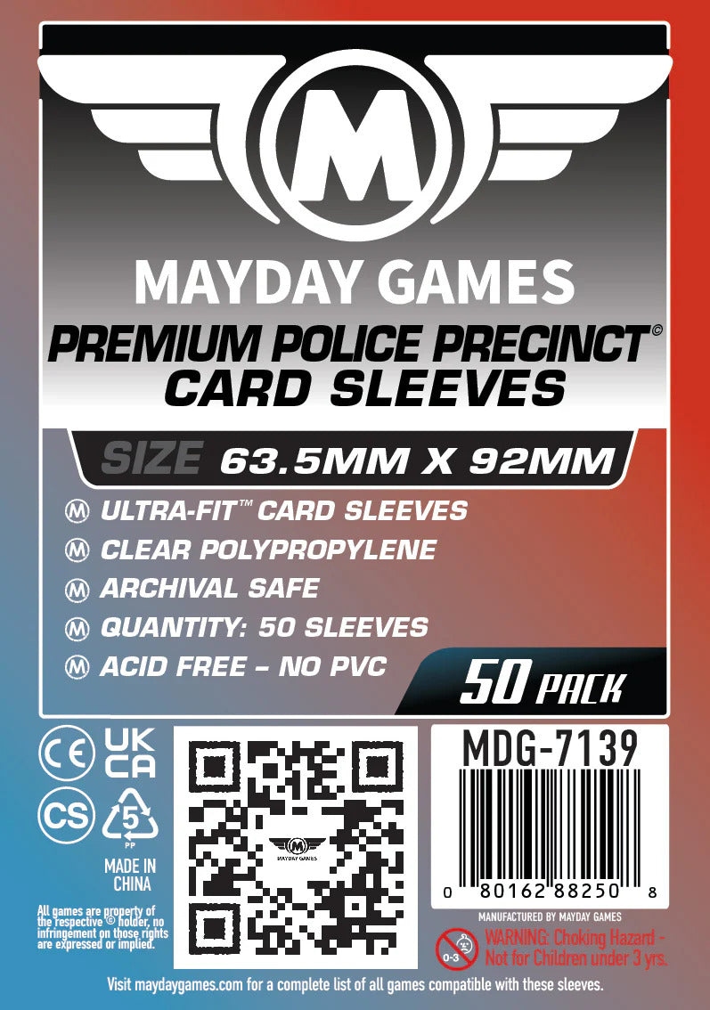 Mayday Card Sleeves: Premium, Pack of 50